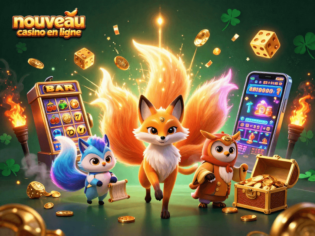 Découvrez l'univers du nouveau casino en ligne avec nos jeux et jackpots éclatants.