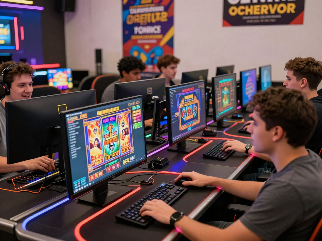 Les joueurs de casino en ligne sans wager profitant d'une expérience immersive avec des graphismes vibrants.