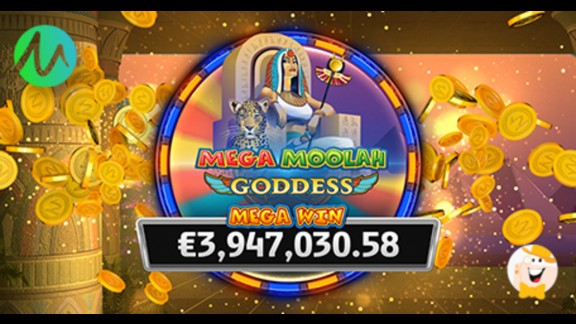 La légendaire machine à sous Mega Moolah de Microgaming rapporte près de 4 millions d'euros à un joueur.