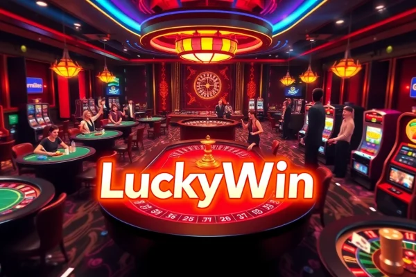 Experience the vibrant world of LuckyWin with thrilling casino games and excitement.