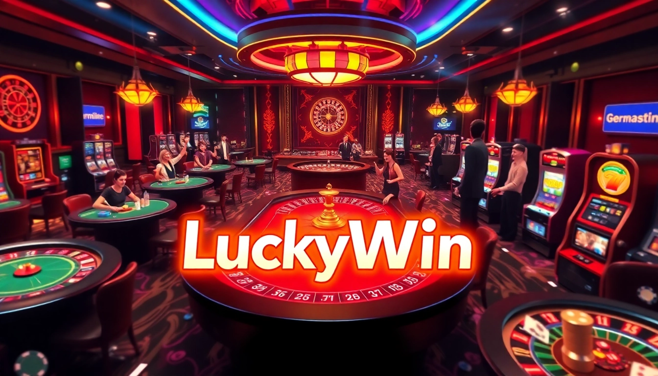 Experience the vibrant world of LuckyWin with thrilling casino games and excitement.
