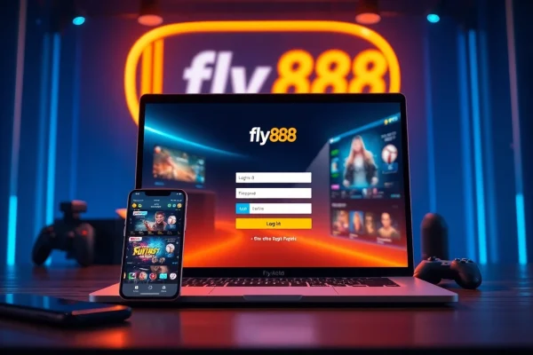 fly88 đăng nhập interface showcasing a modern online betting platform