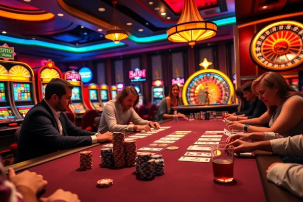 Experience the thrill of poker at https://topclub.site/ with a vibrant casino scene full of excitement and luxury.