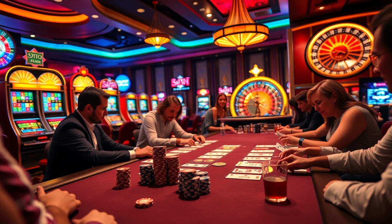 Experience the thrill of poker at https://topclub.site/ with a vibrant casino scene full of excitement and luxury.