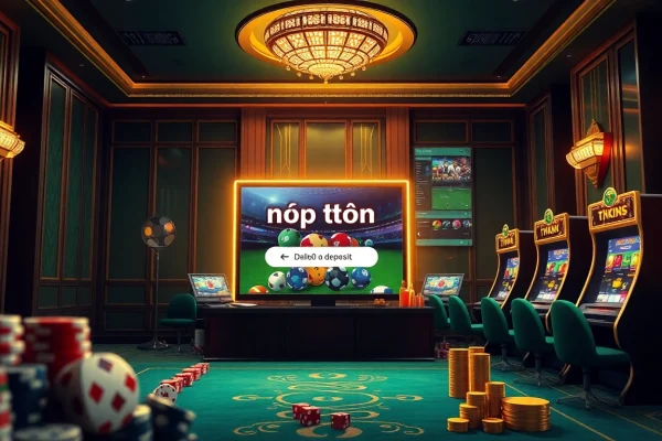 Sky88 nạp tiền interface showcasing vibrant online betting excitement with casino elements.