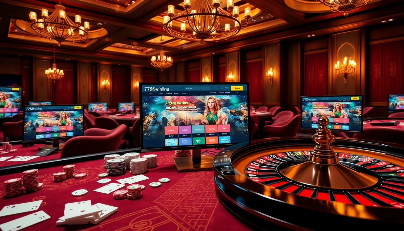 Experience the thrill of gambling at https://78winvina.com/ with vibrant casino tables and live gaming action.