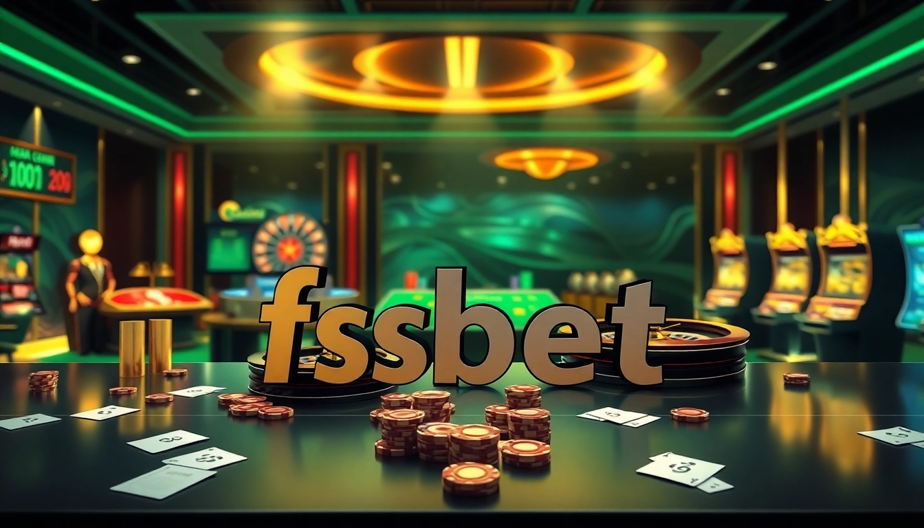 Experience exhilarating gameplay with Nhà cái fsbet's dynamic online casino interface filled with live tables and slots.