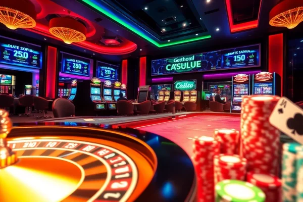 Engage in thrilling gameplay at 88i with vibrant casino atmosphere and winning moments.