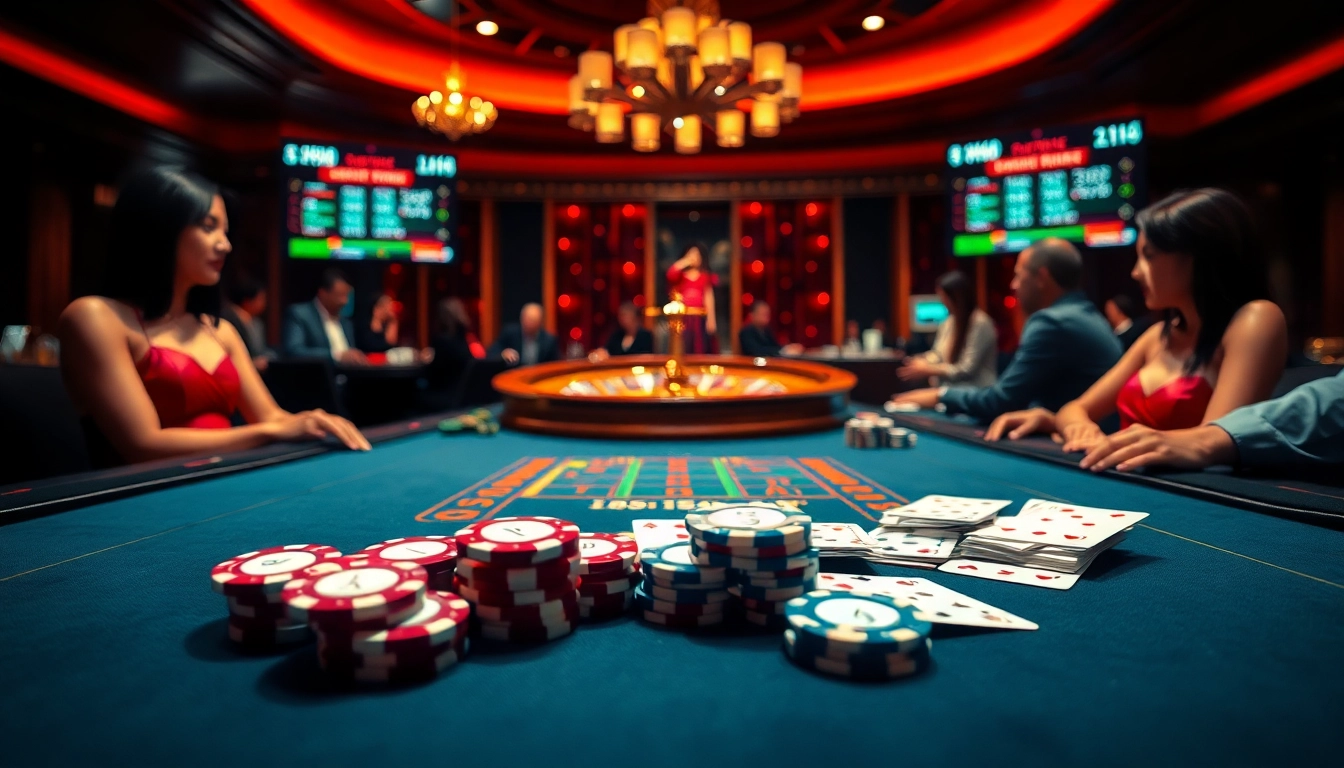 Experience kèo nhà cái hôm nay with intense poker gameplay and dynamic betting strategies in a luxurious casino atmosphere.