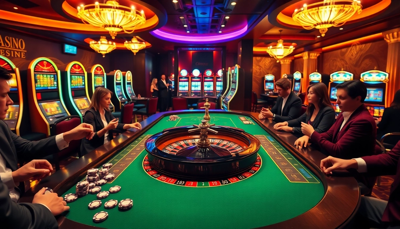 Experience the excitement of a casino avec bonus sans depot with engaging roulette action and vibrant atmosphere.