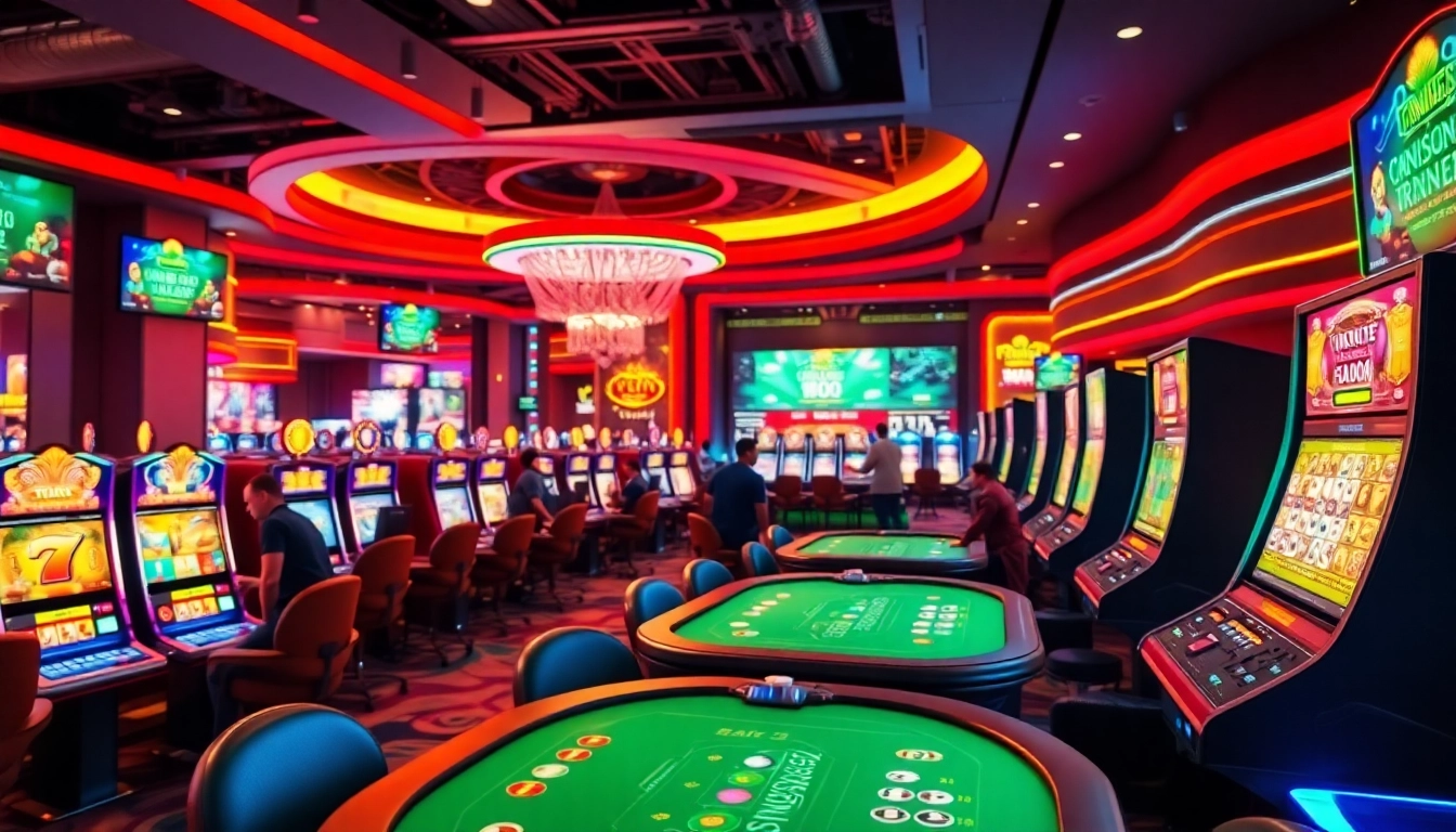 Découvrez le meilleur casino en ligne avec une ambiance dynamique et lumineuse.