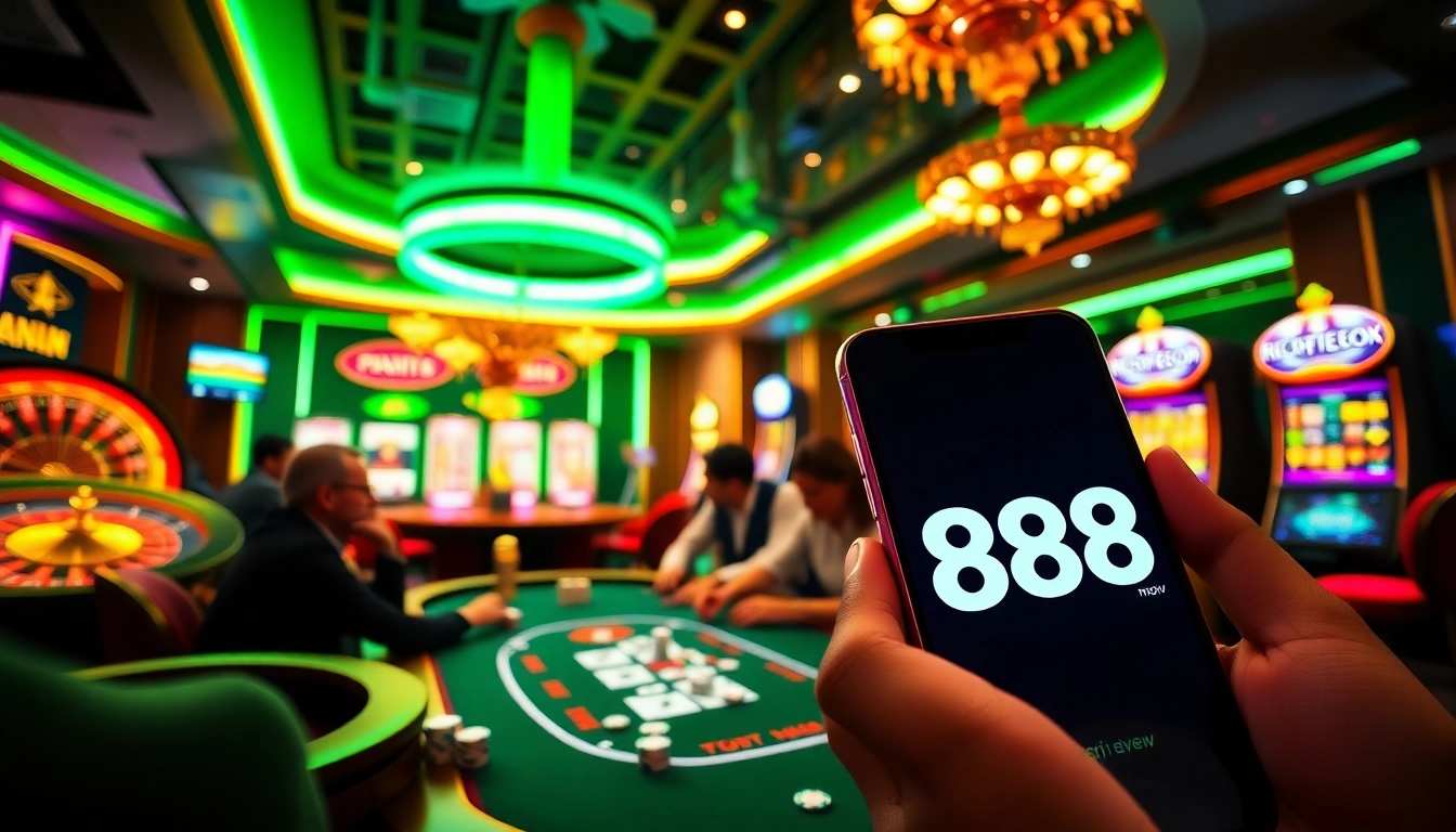 Engage in thrilling gambling experiences with Tải App 888new on your mobile device.