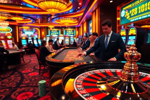 Experience the excitement of gambling at https://vb88.se.net/ with a dynamic roulette game in action.