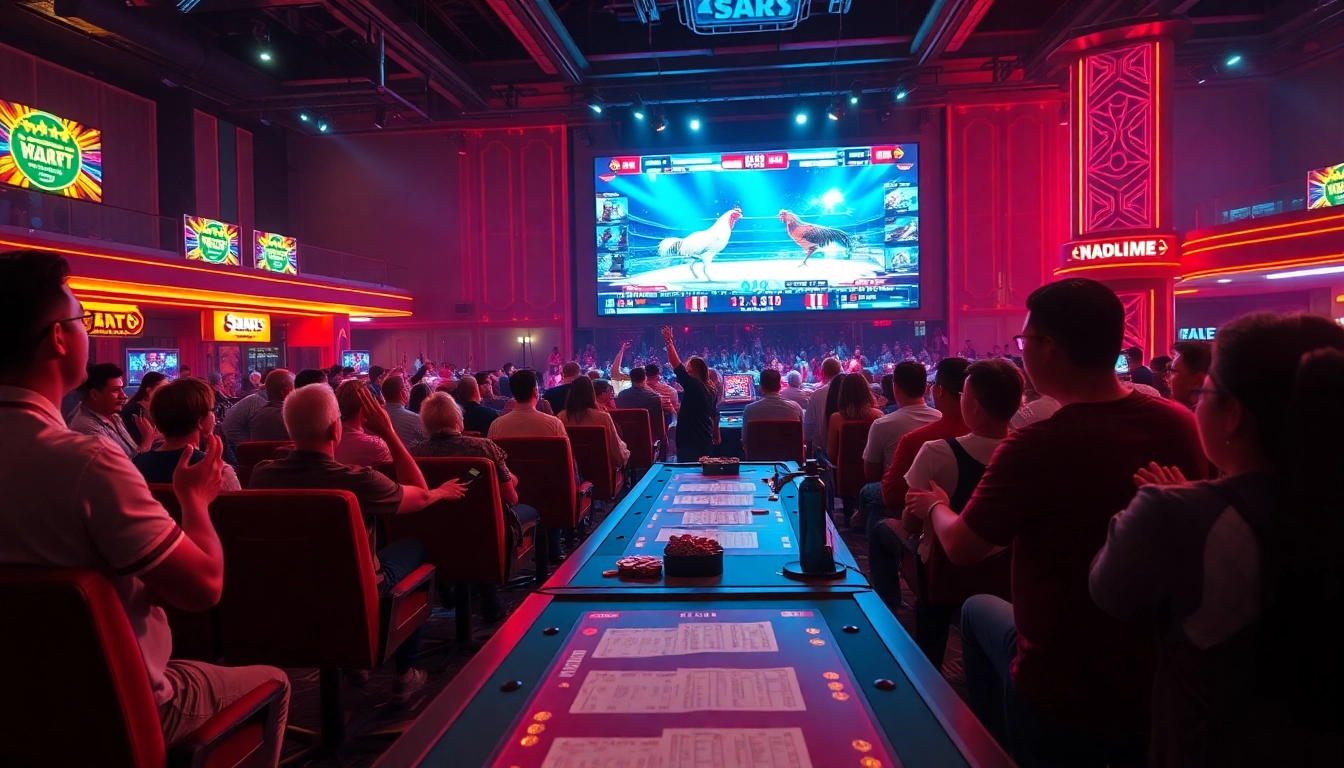 Experience exhilarating đá gà trực tiếp betting with live action and stunning visuals.