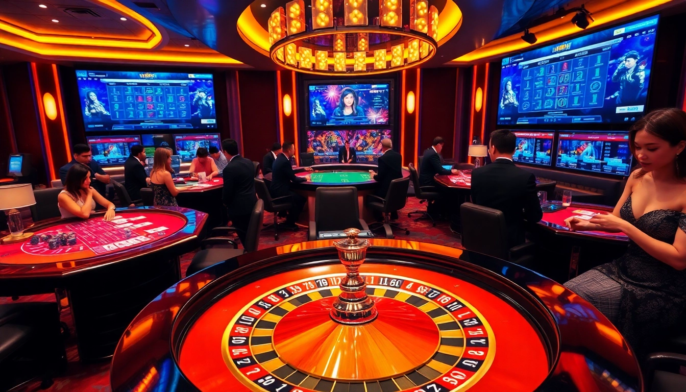 Place your bets at https://may88.work/ with live dealers and an immersive casino atmosphere.