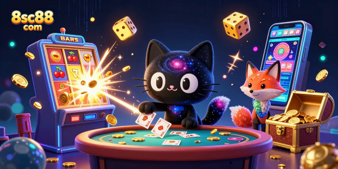 Experience the excitement at 8sc88 com with dynamic scenes of jackpot wins and immersive casino action.