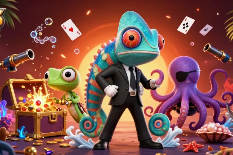 Engage with QS 88's thrilling gaming world featuring colorful treasure and charismatic characters.
