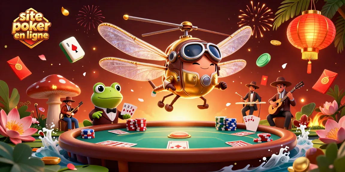 Jouez sur le site poker en ligne avec des croupiers et tables captivants.