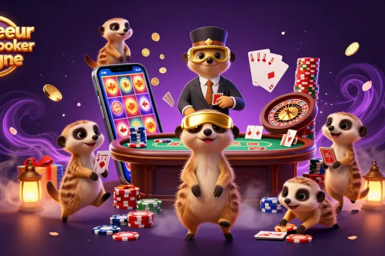 Analyse du meilleur site de poker en ligne avec des meerkats dans un casino flamboyant