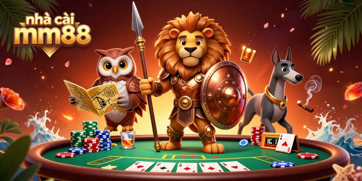 Experience thrilling gameplay at nhà cái mm88 with dynamic poker elements in an engaging casino setting.