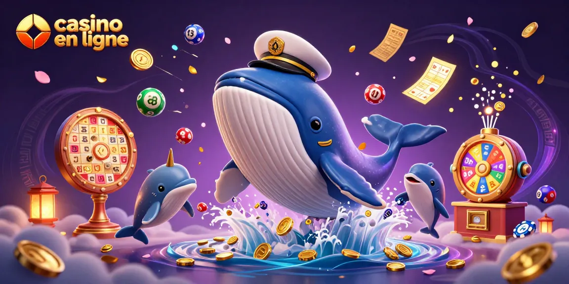Visualisation dynamique d'un casino en ligne avec des personnages animés et des jeux colorés profitant d'une immersion ludique.